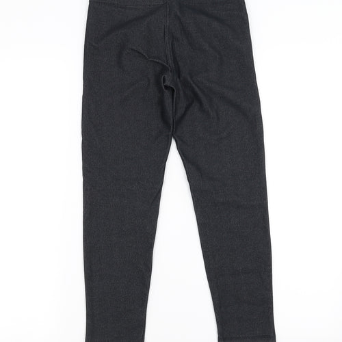 Gap Kids Girls Grey  Denim Carrot Trousers Size 10 Years - jeggings