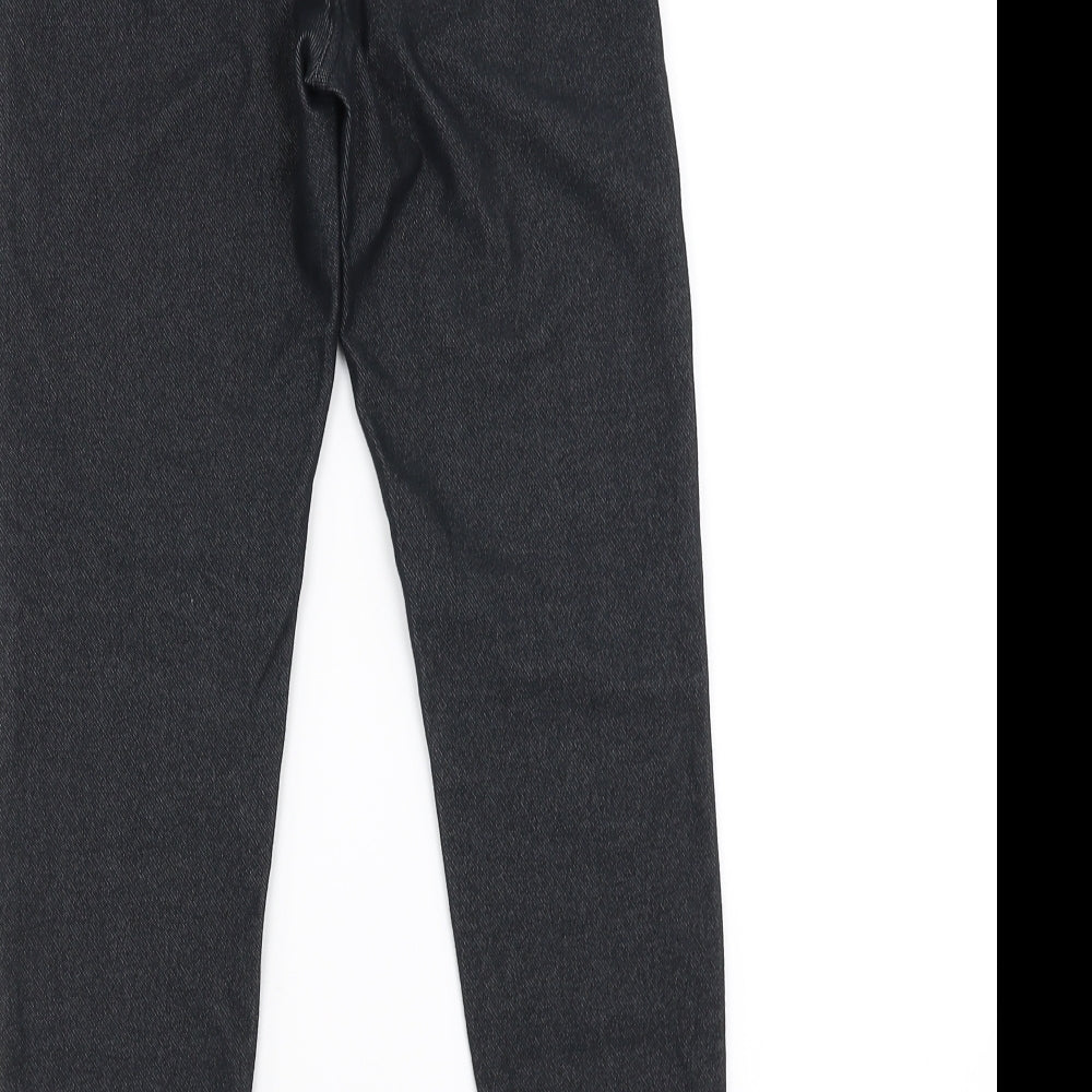 Gap Kids Girls Grey  Denim Carrot Trousers Size 10 Years - jeggings