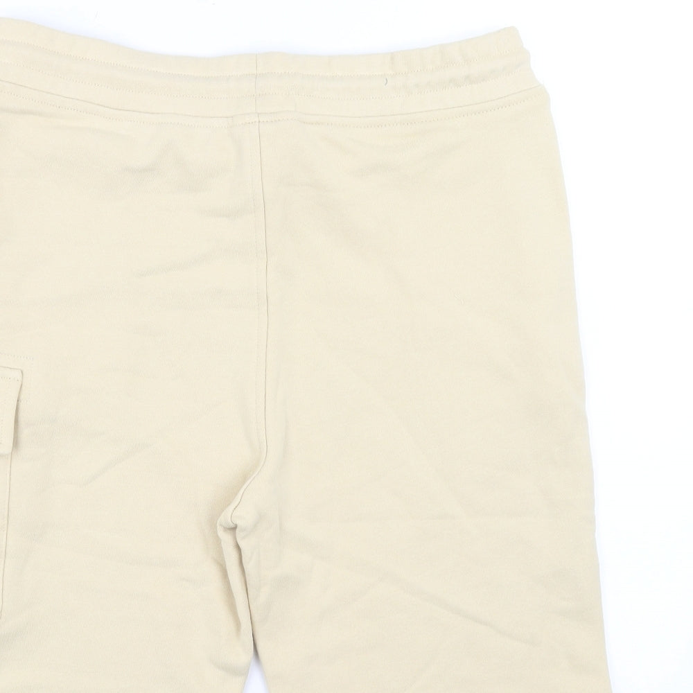 C.P. Company Mens Beige   Sweat Shorts Size L