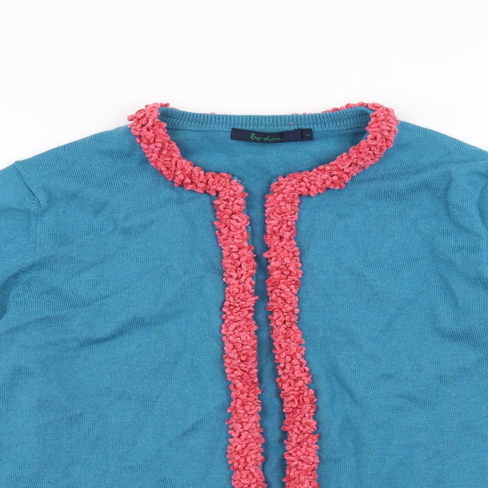 Boden Womens Blue   Cardigan Jumper Size L