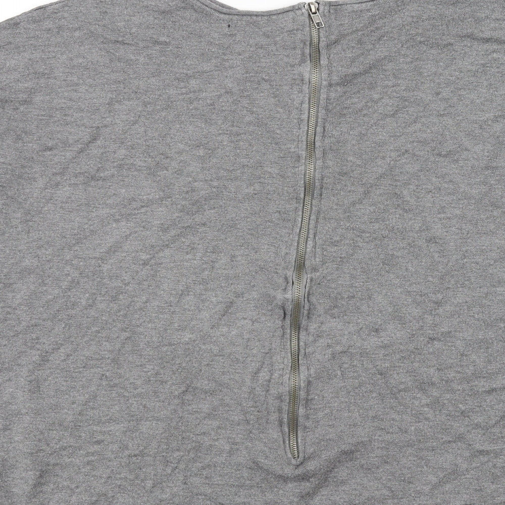 Primark Womens Grey   Pullover Jumper Size M