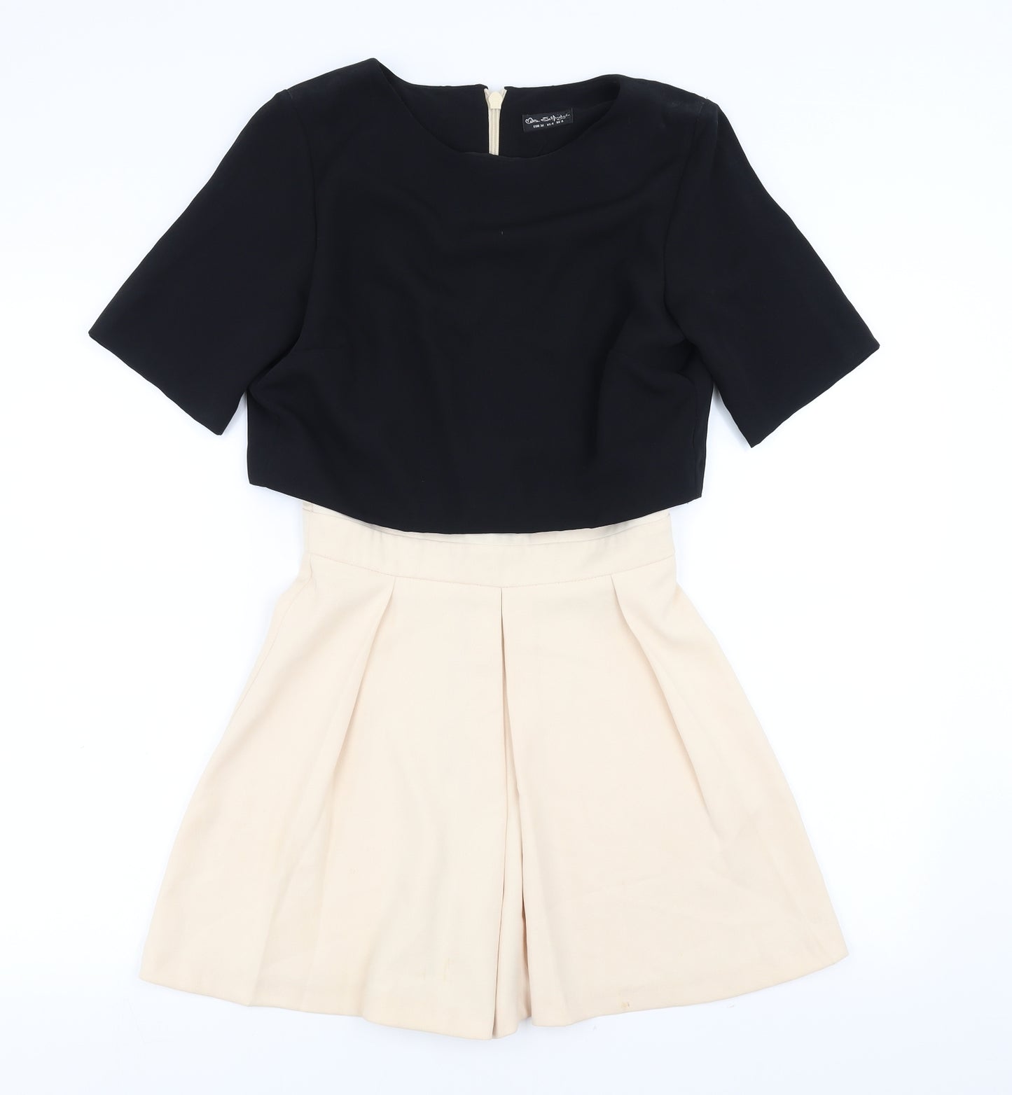 Miss Selfridge Womens Black   Playsuit One-Piece Size 8