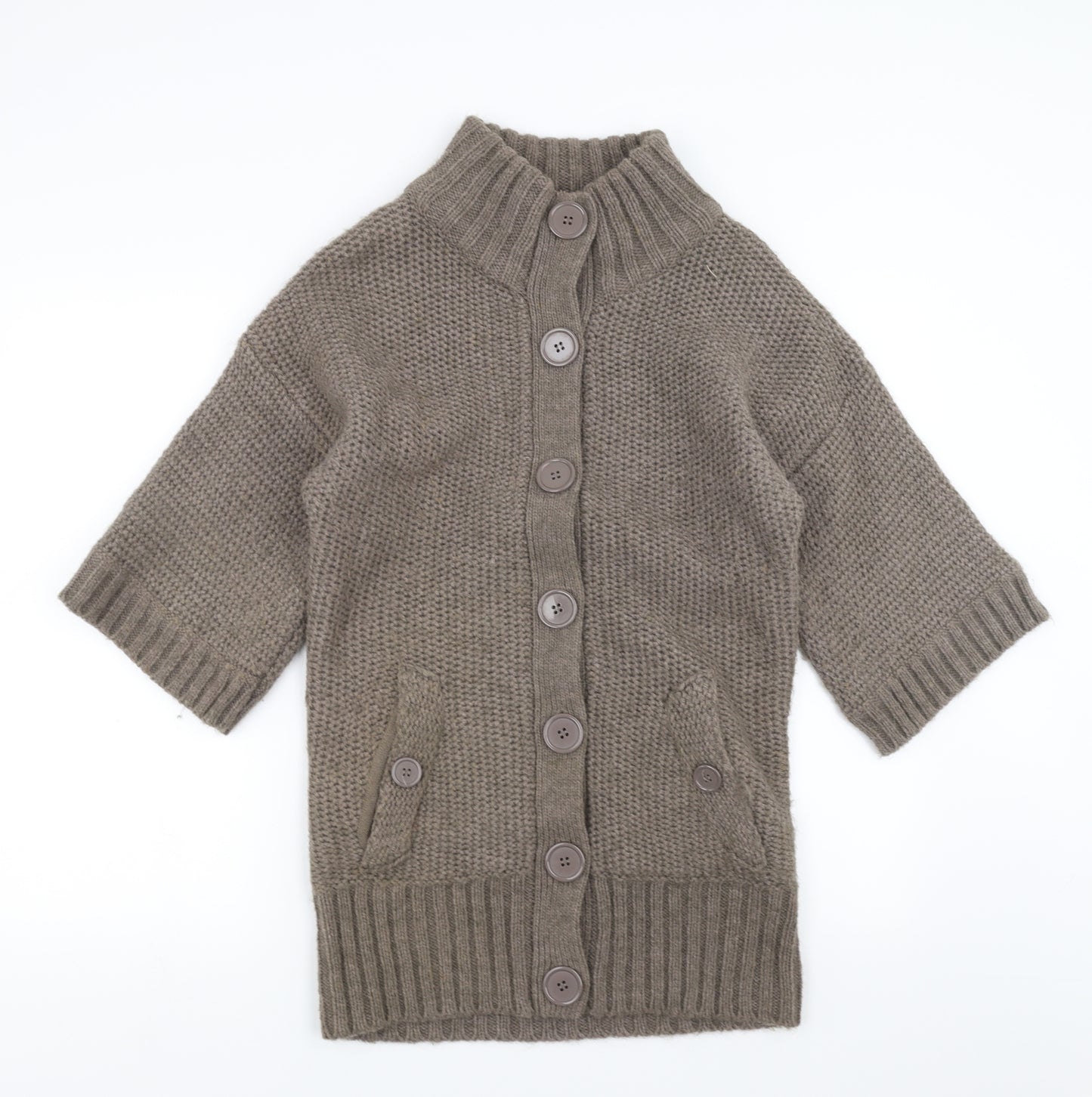 Warehouse Womens Green   Cardigan Jumper Size 6