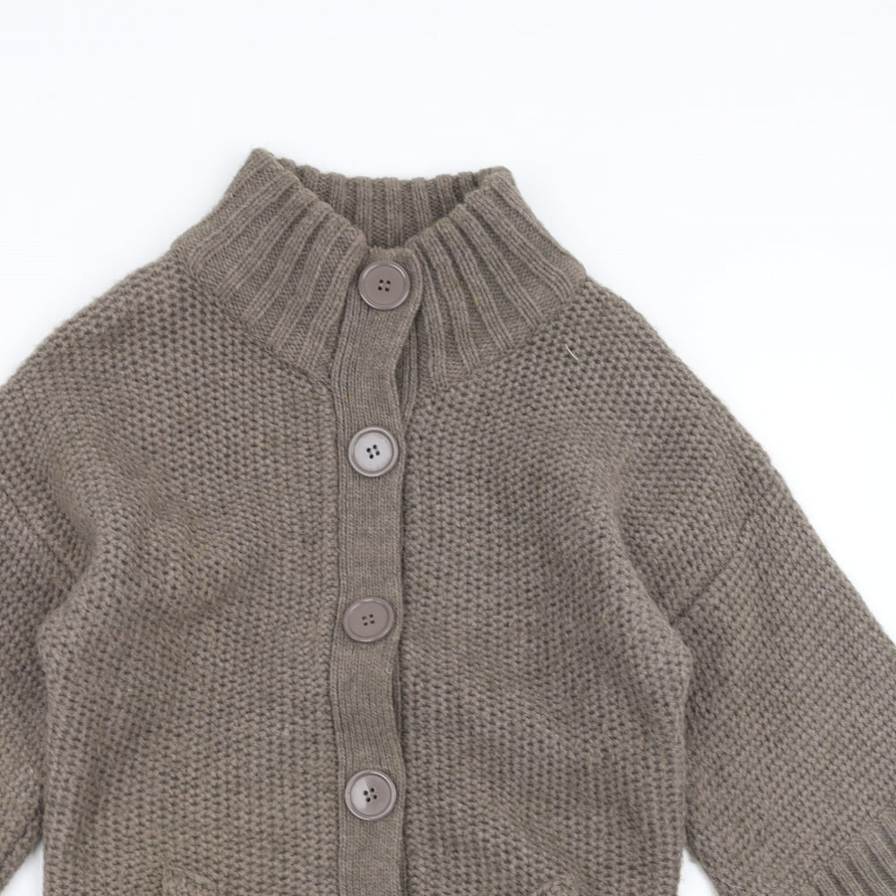Warehouse Womens Green   Cardigan Jumper Size 6