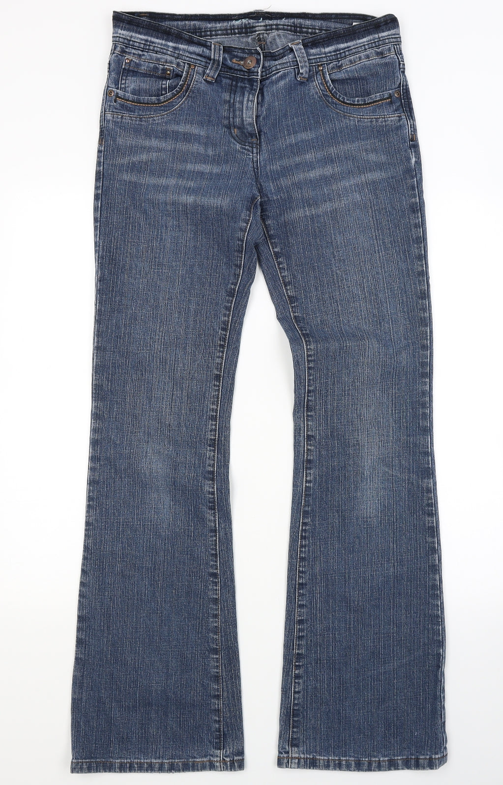 NEXT Womens Blue  Denim Bootcut Jeans Size 10 L29 in