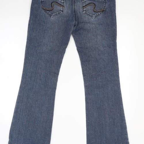 NEXT Womens Blue  Denim Bootcut Jeans Size 10 L29 in