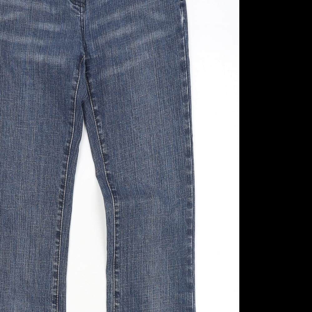 NEXT Womens Blue  Denim Bootcut Jeans Size 10 L29 in