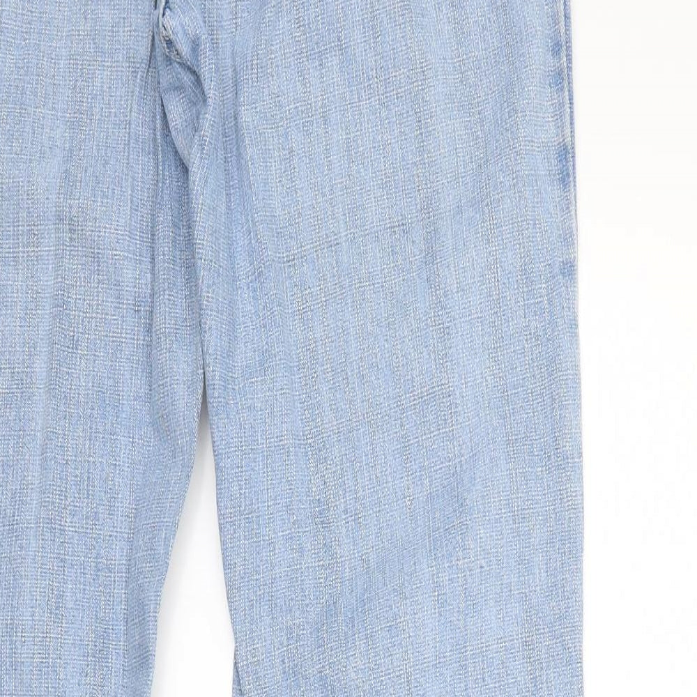Marks and Spencer Womens Blue  Denim Bootcut Jeans Size 14 L31 in