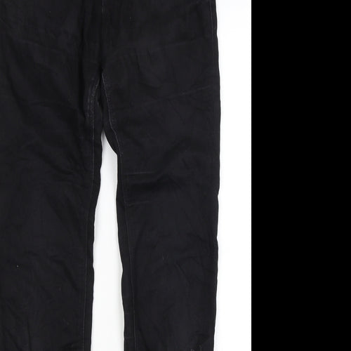 Fb Womens Black  Denim Skinny Jeans Size XS L28 in