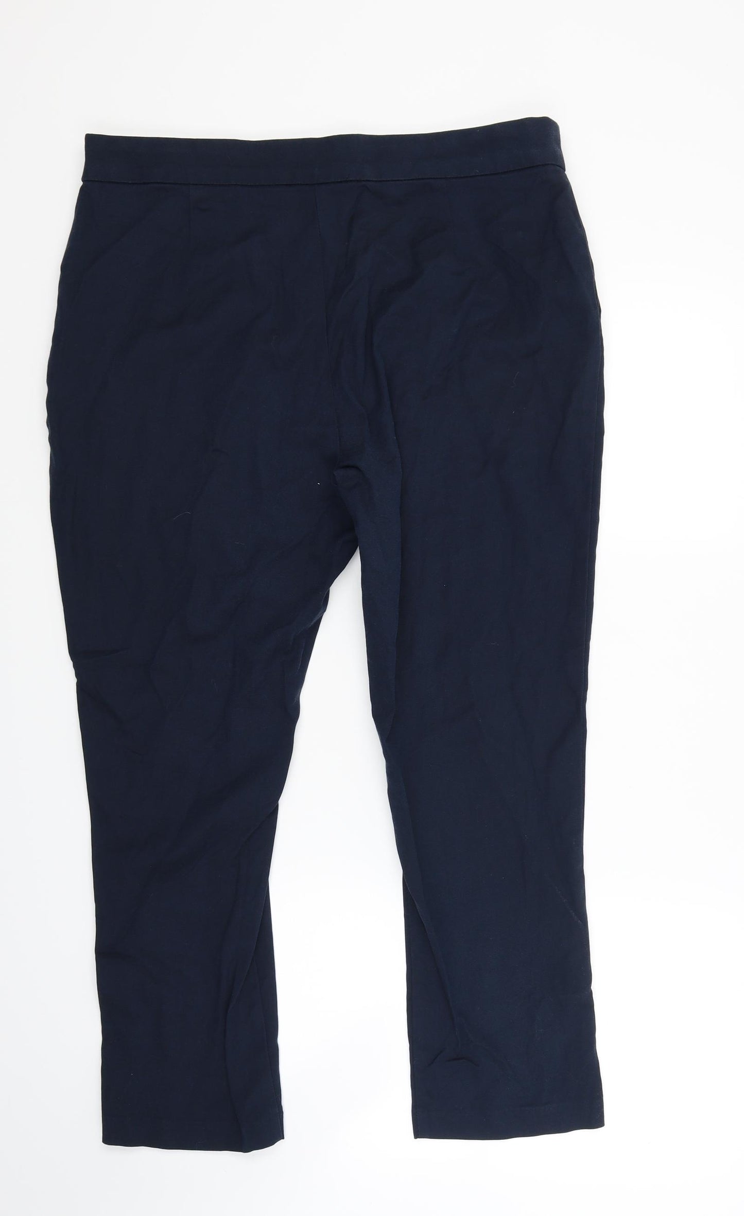 F&F Womens Blue   Trousers  Size 16 L24 in