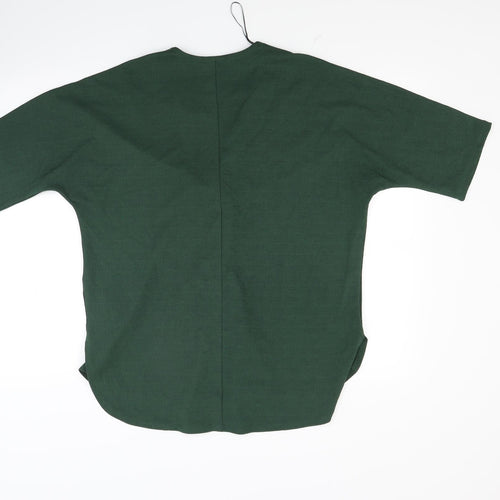 Gallery Womens Green   Basic T-Shirt Size M