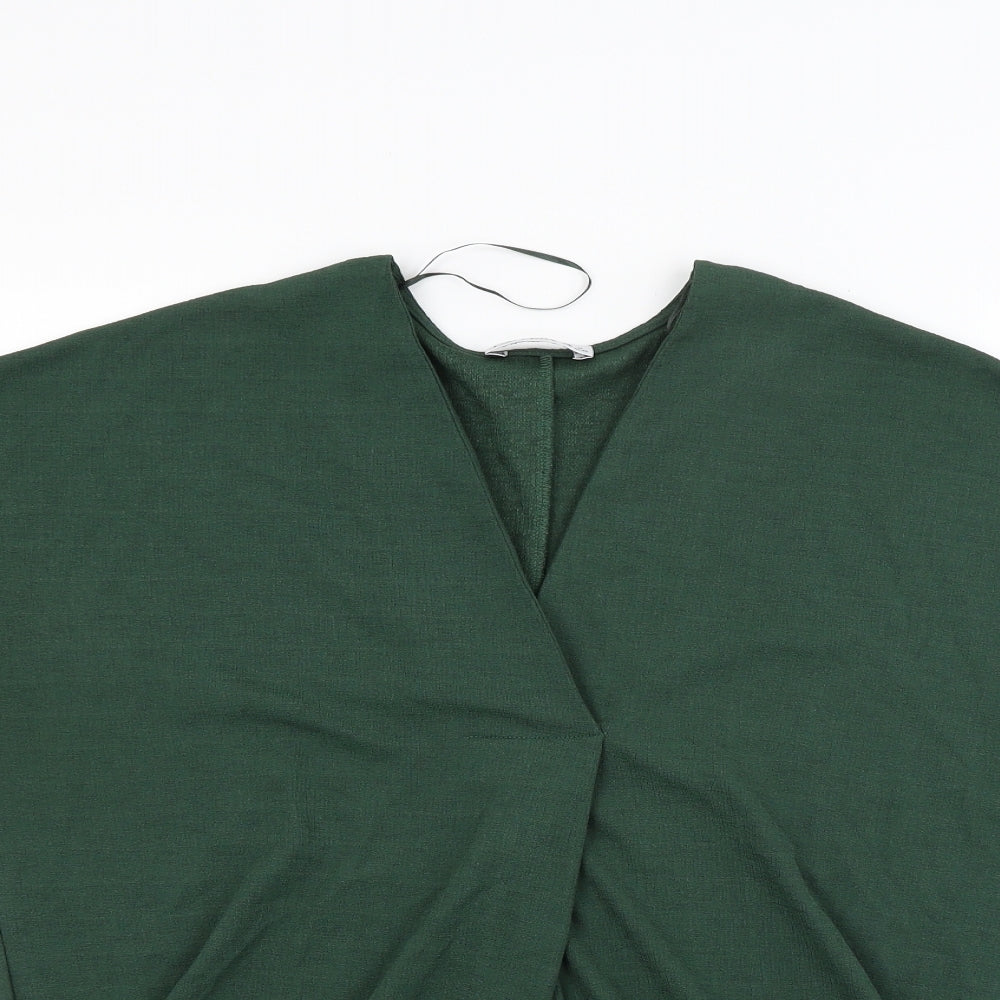 Gallery Womens Green   Basic T-Shirt Size M