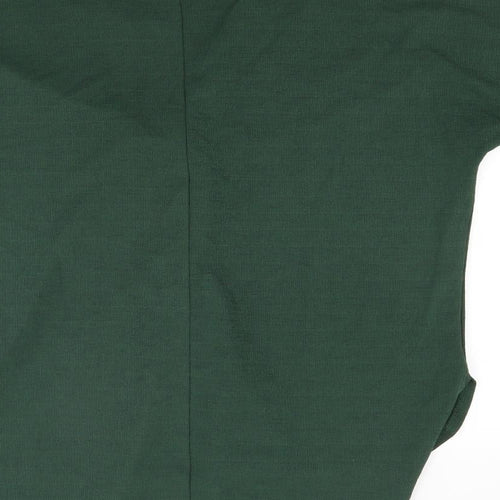 Gallery Womens Green   Basic T-Shirt Size M