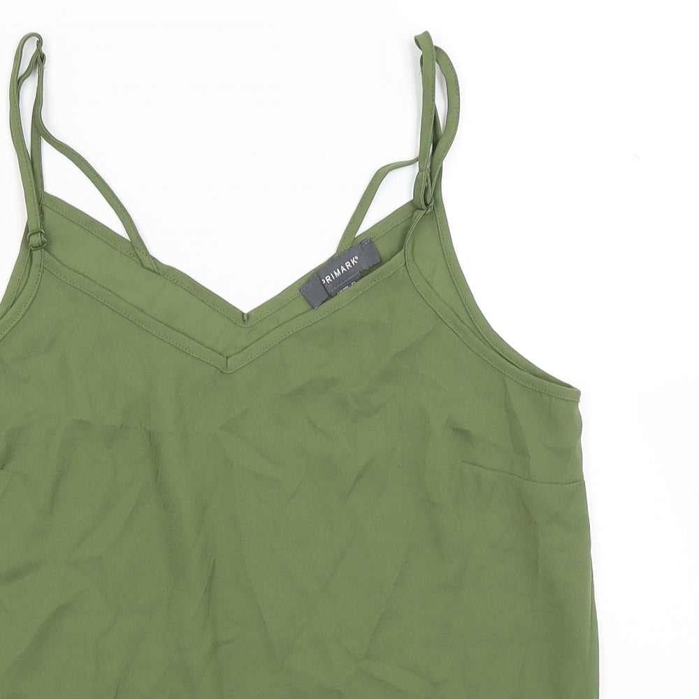 Primark Womens Green   Camisole Tank Size 12
