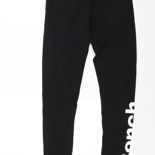 Bench Girls Black  Jersey Jogger Trousers Size 13 Years