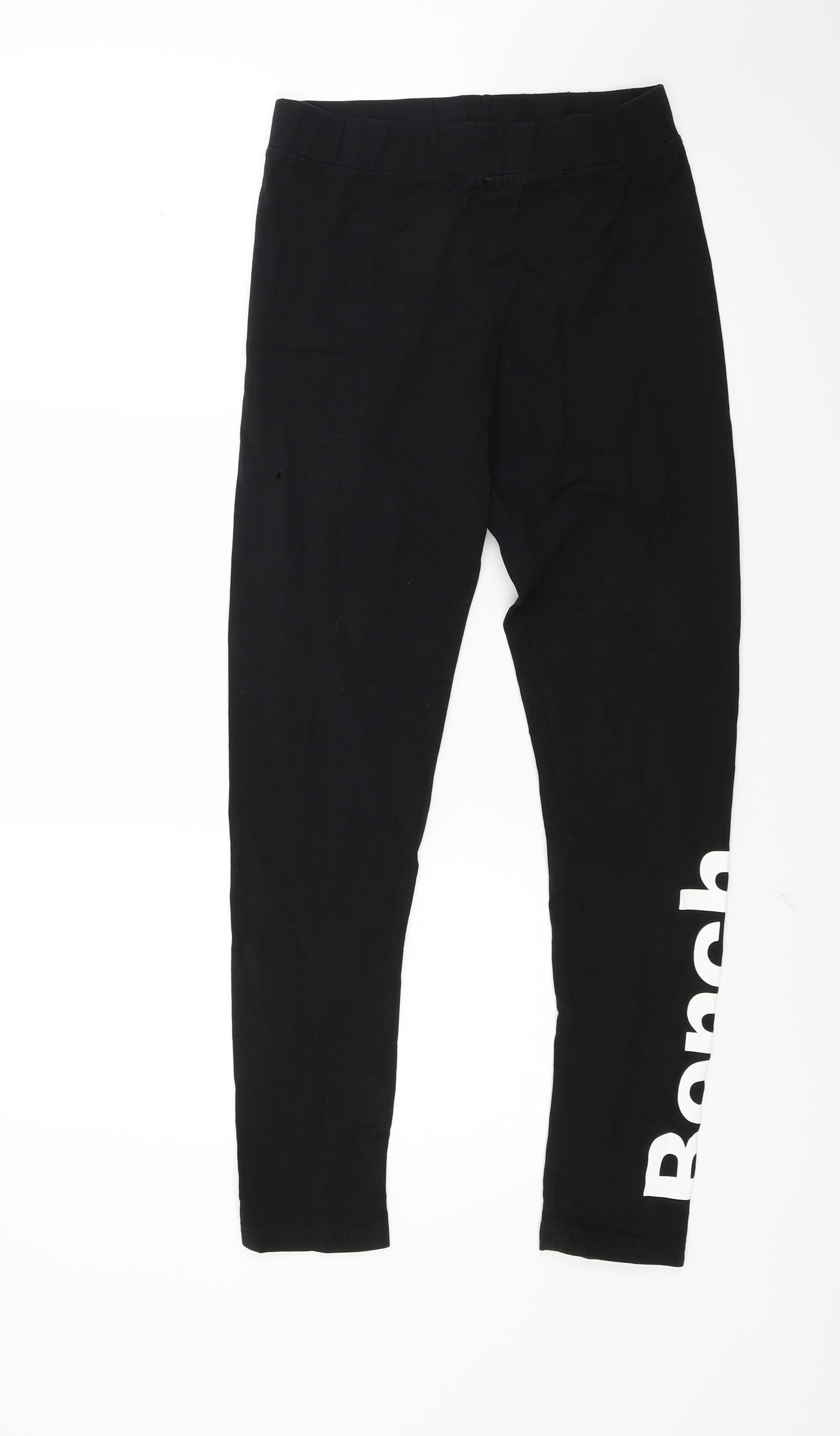 Bench Girls Black  Jersey Jogger Trousers Size 13 Years
