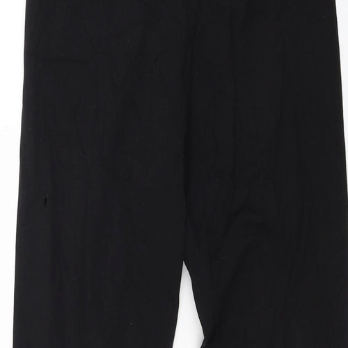 Bench Girls Black  Jersey Jogger Trousers Size 13 Years