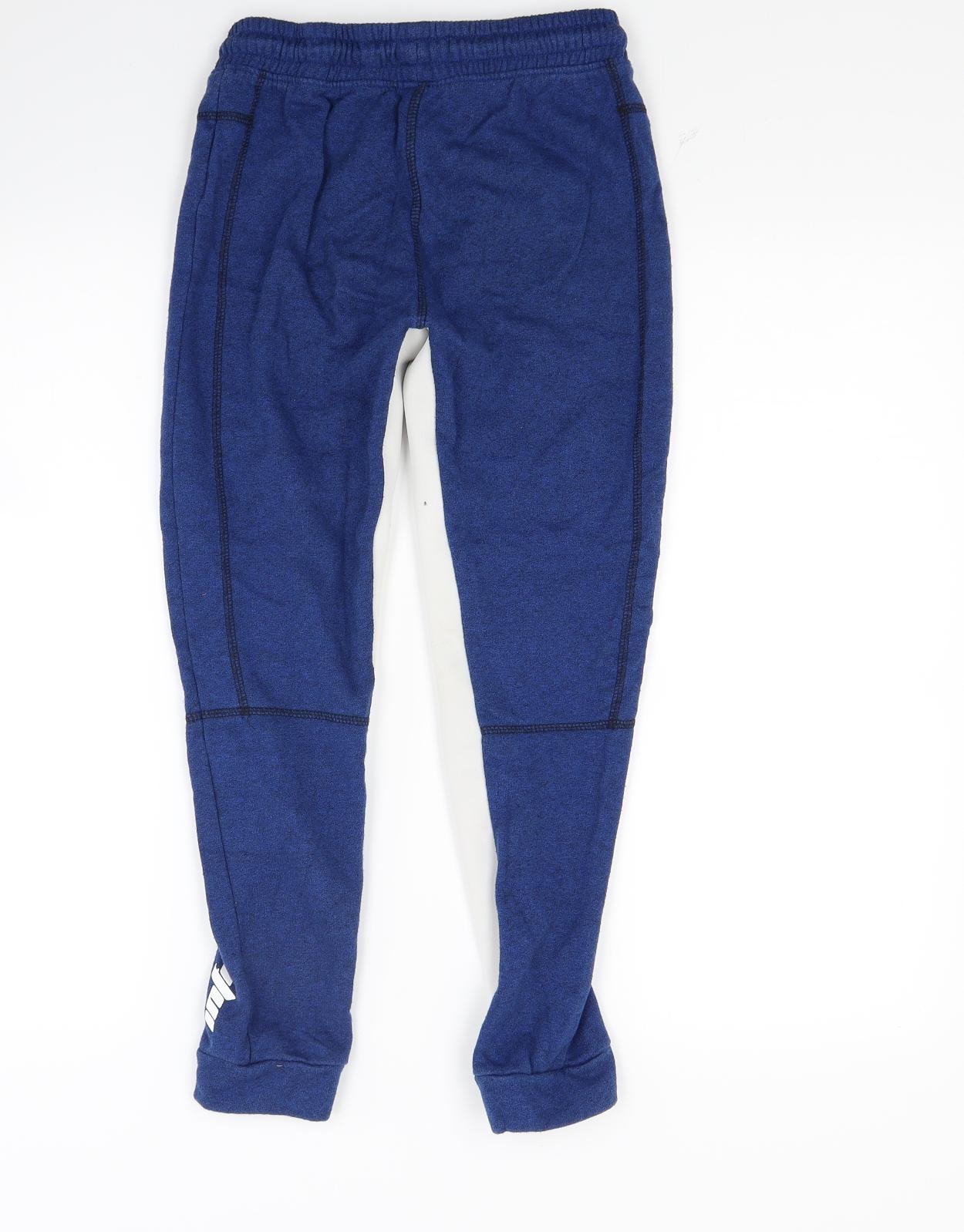 River Island Boys Blue   Jogger Trousers Size 9 Years