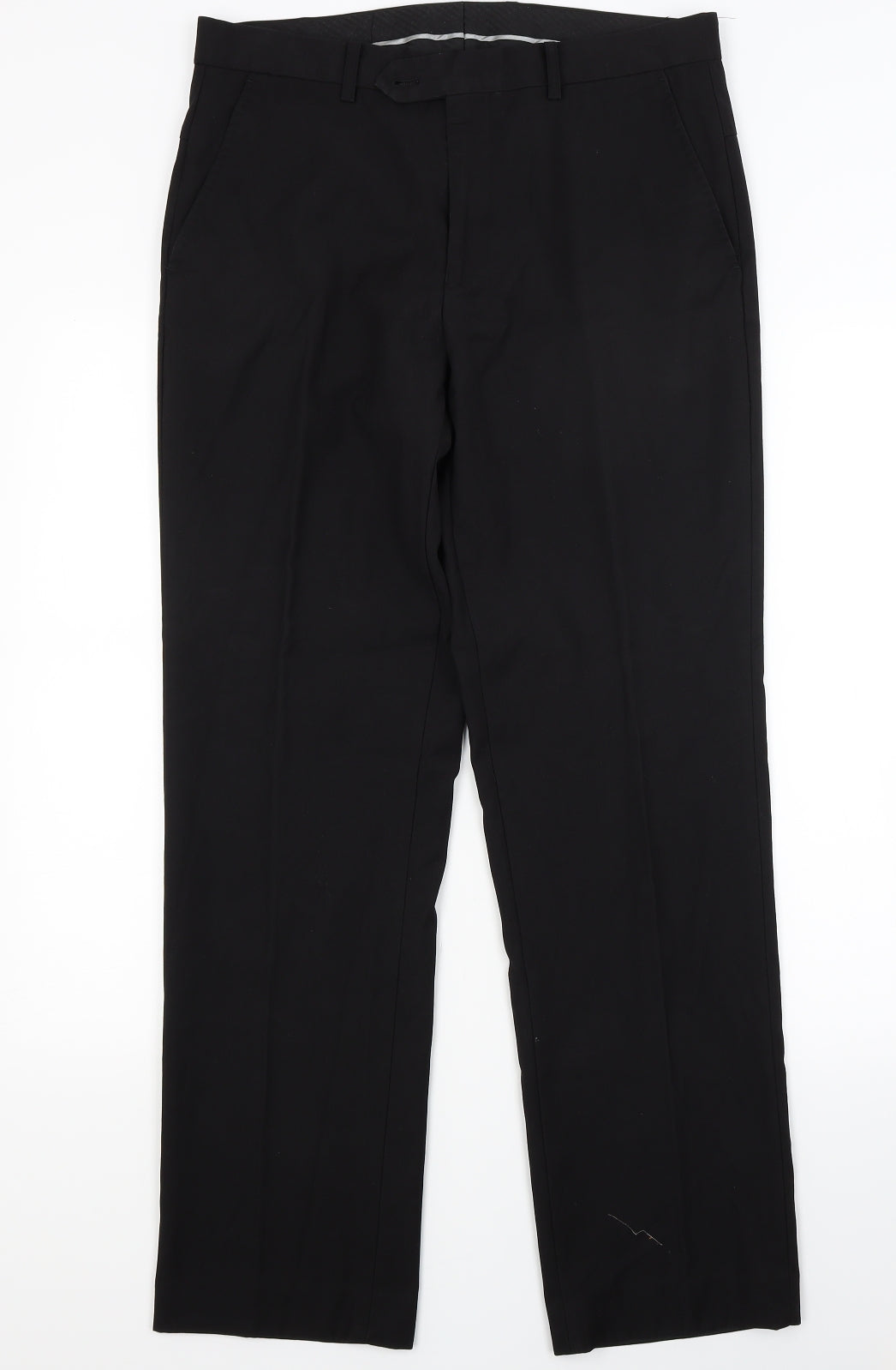 Stonebridge Mens Black   Trousers  Size 32 L31 in