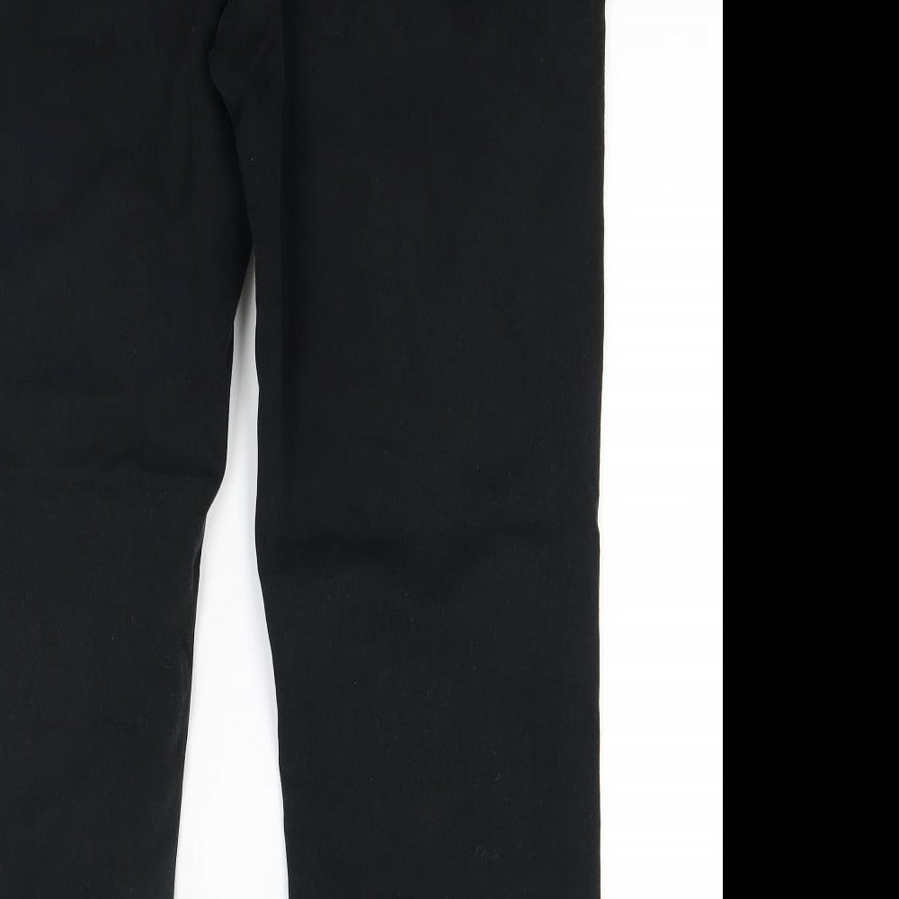F&F Mens Black   Chino Trousers Size 38 L30 in