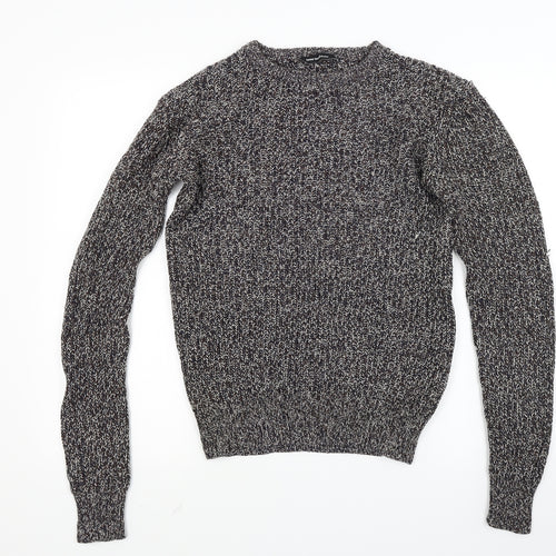 Ceader wood state Mens Brown  Knit Pullover Jumper Size S