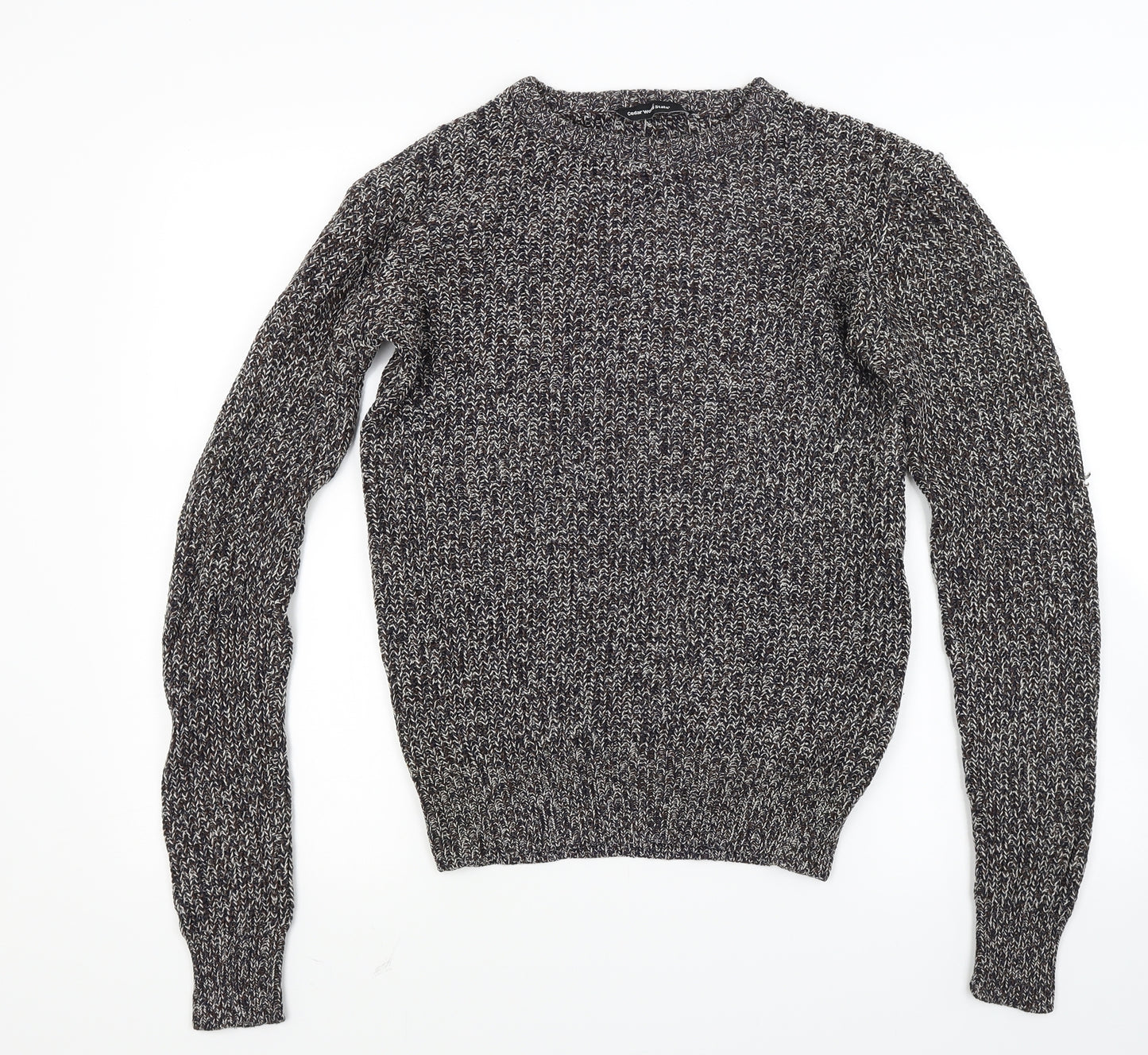 Ceader wood state Mens Brown  Knit Pullover Jumper Size S