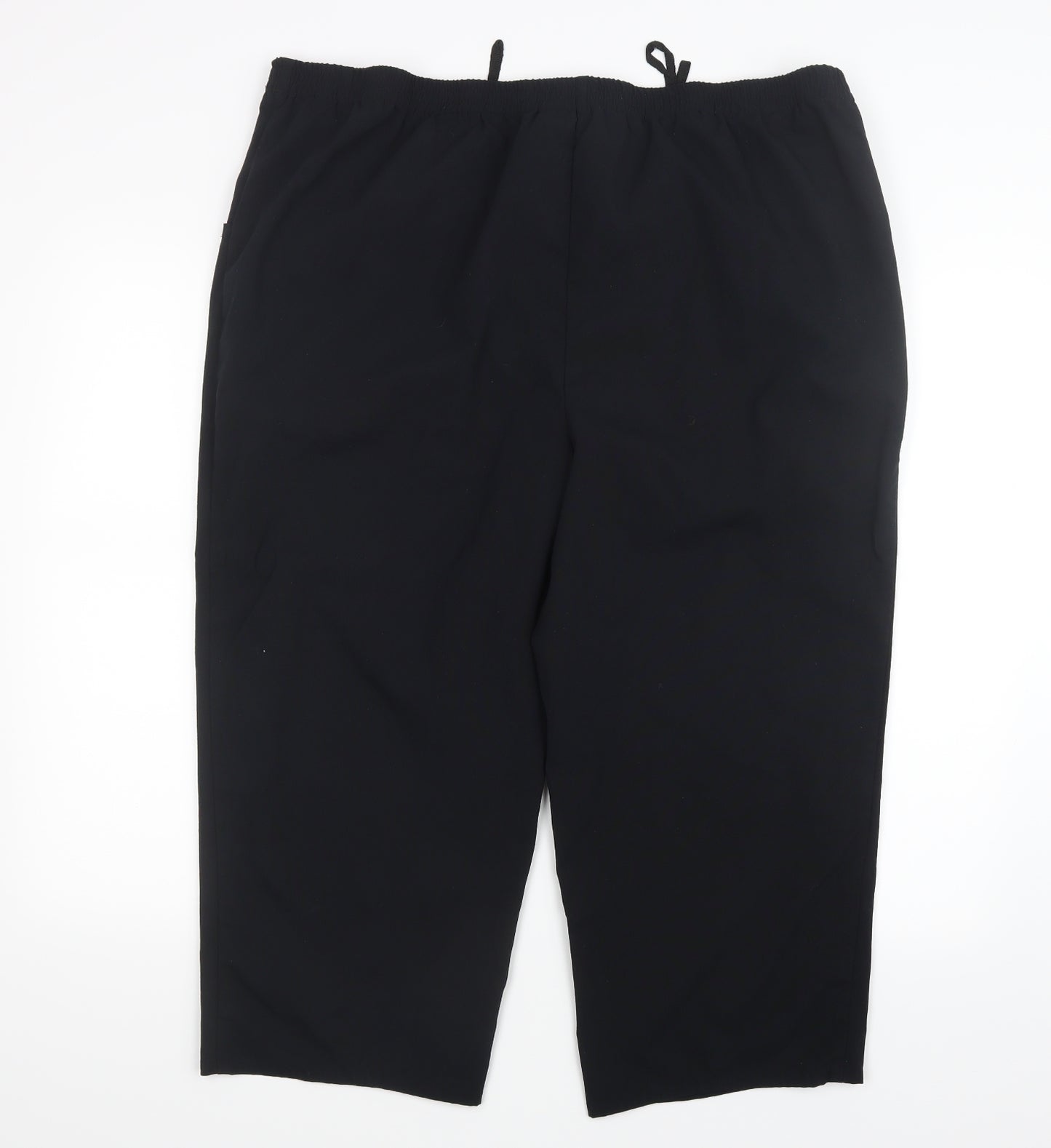 Trevira Womens Black   Trousers  Size 28 L22 in