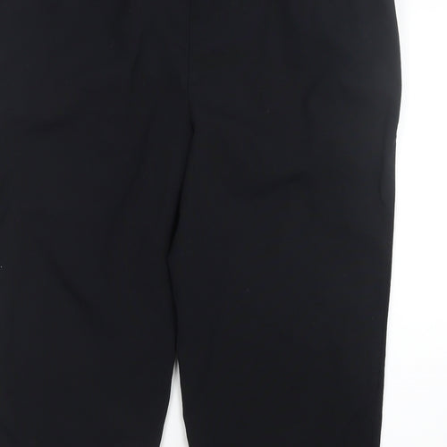 Trevira Womens Black   Trousers  Size 28 L22 in