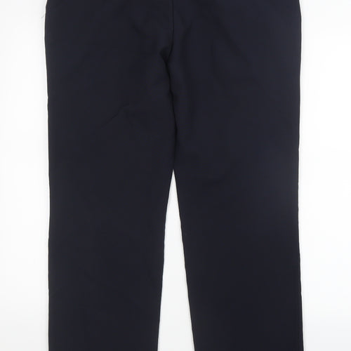 Henri Ross Mens Blue   Trousers  Size 34 in L30 in