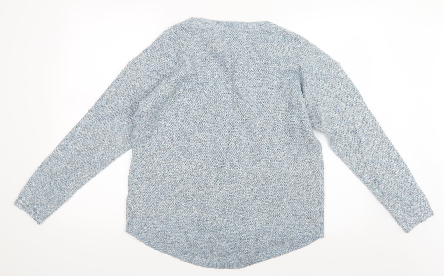 Fat Face Womens Blue  Knit Pullover Jumper Size 12