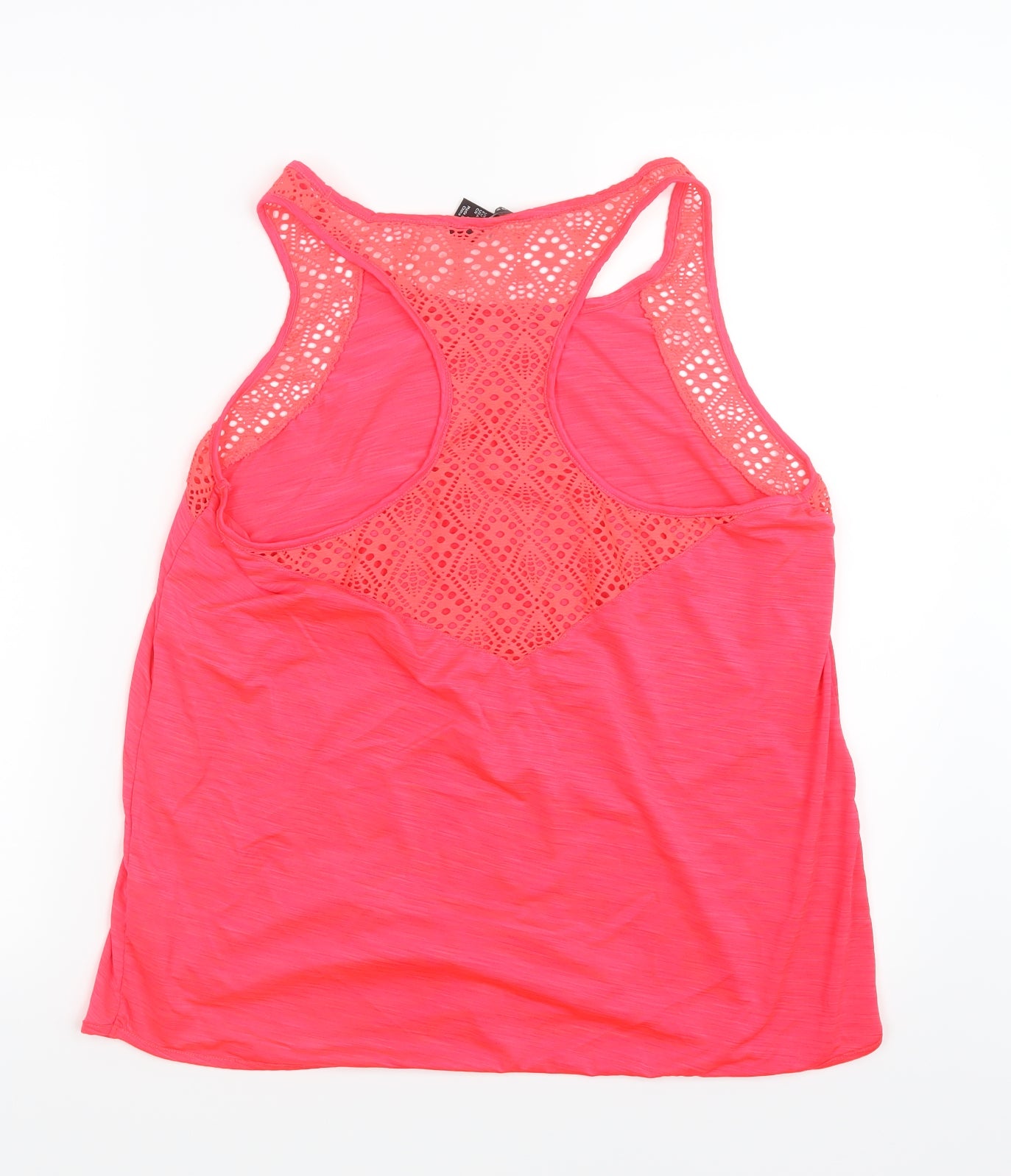 New Look Womens Pink   Basic Tank Size L