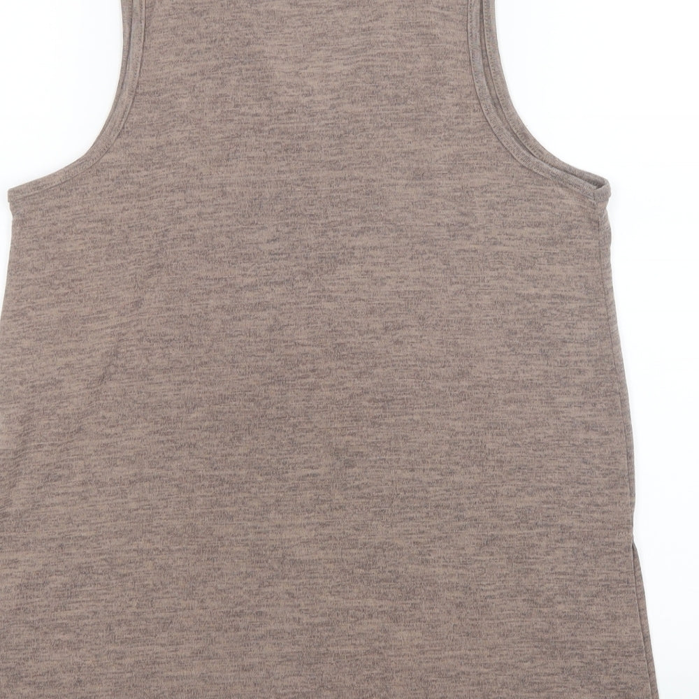 River Island Womens Beige   Basic T-Shirt Size 10