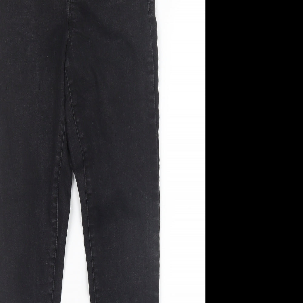 Pep&Co Womens Black  Denim Jegging Jeans Size 6 L27 in