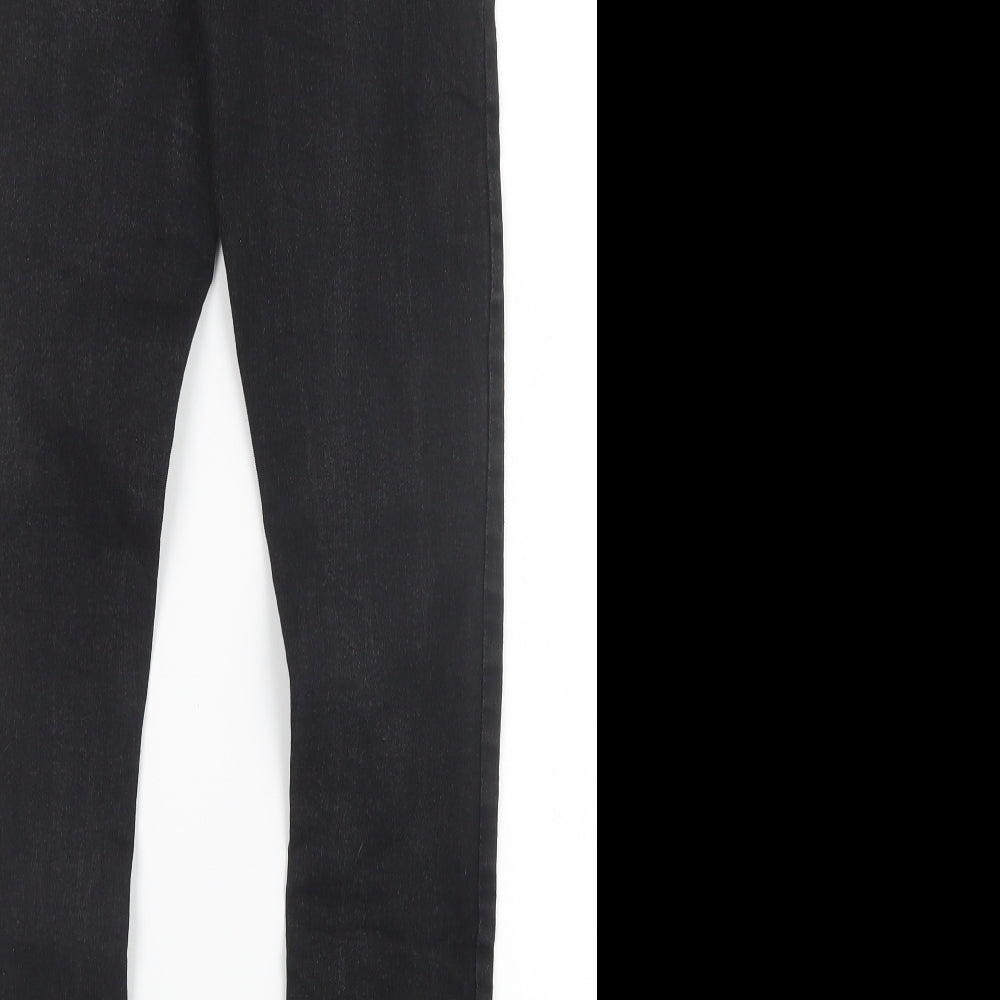 Pep&Co Womens Black  Denim Jegging Jeans Size 6 L27 in