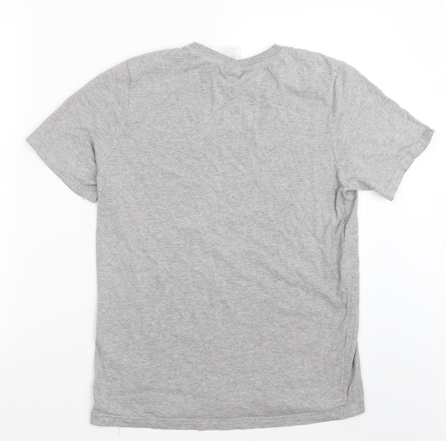 adidas Boys Grey   Basic T-Shirt Size 13-14 Years