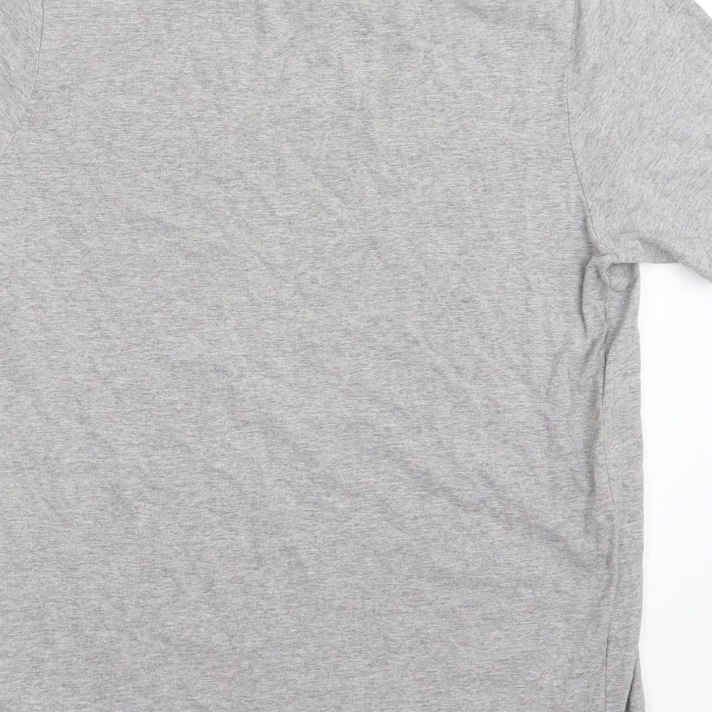 adidas Boys Grey   Basic T-Shirt Size 13-14 Years