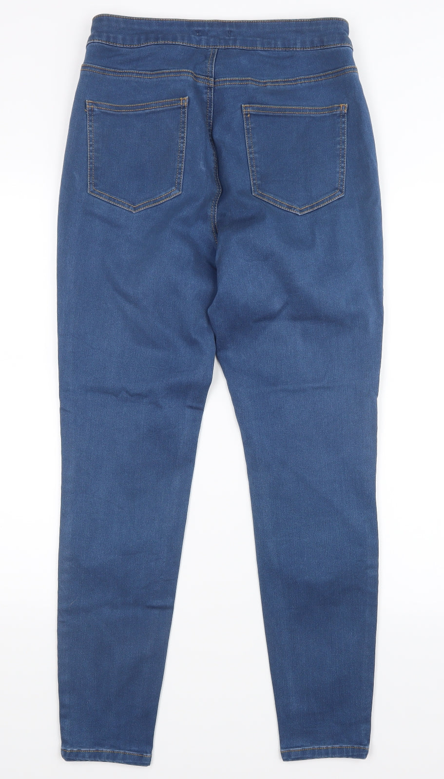 TU Womens Blue  Denim Straight Jeans Size 14 L28 in