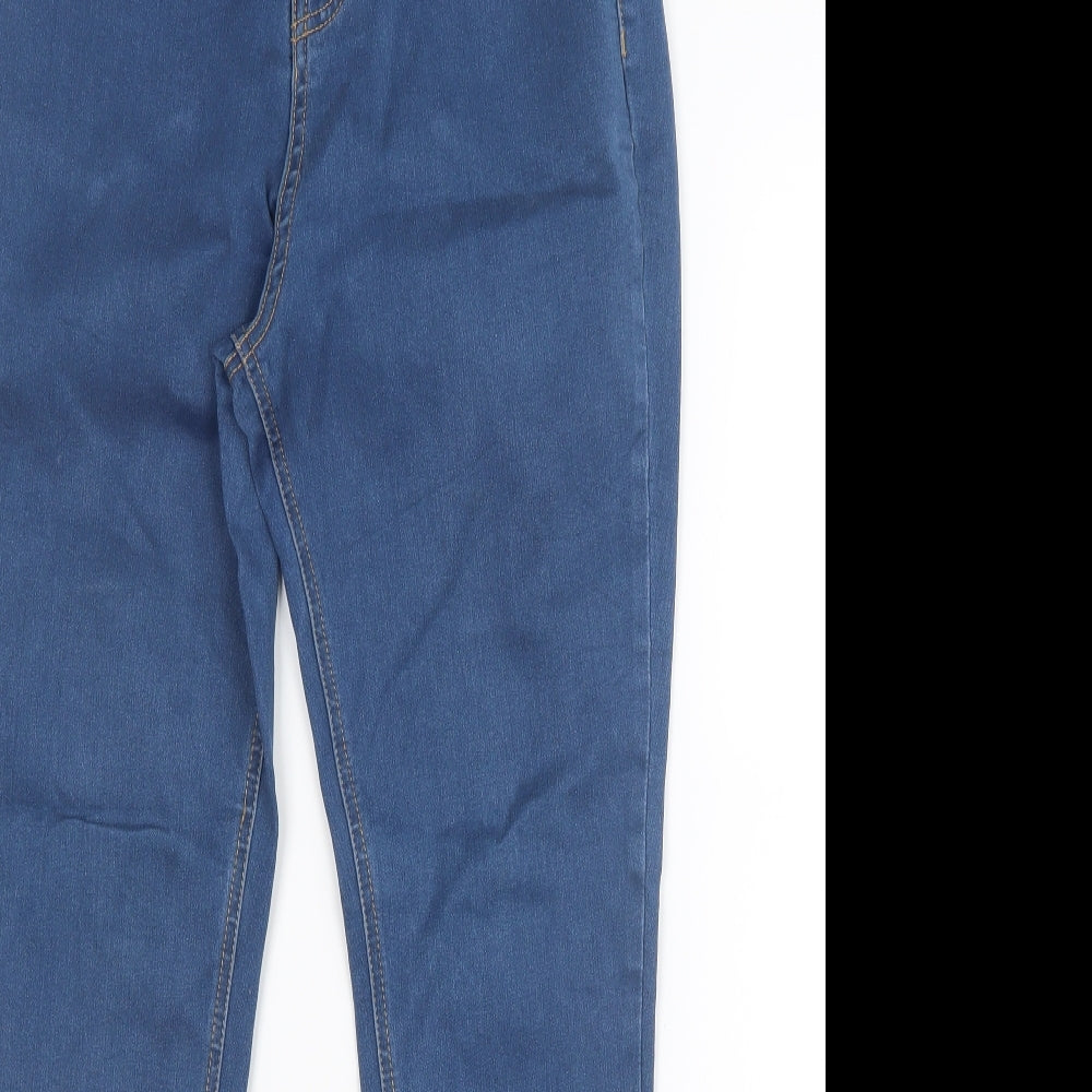 TU Womens Blue  Denim Straight Jeans Size 14 L28 in