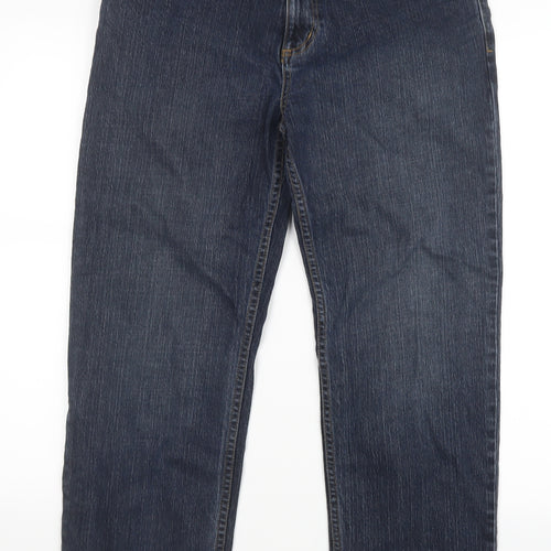 TU Mens Blue  Denim Straight Jeans Size 34 in L29 in