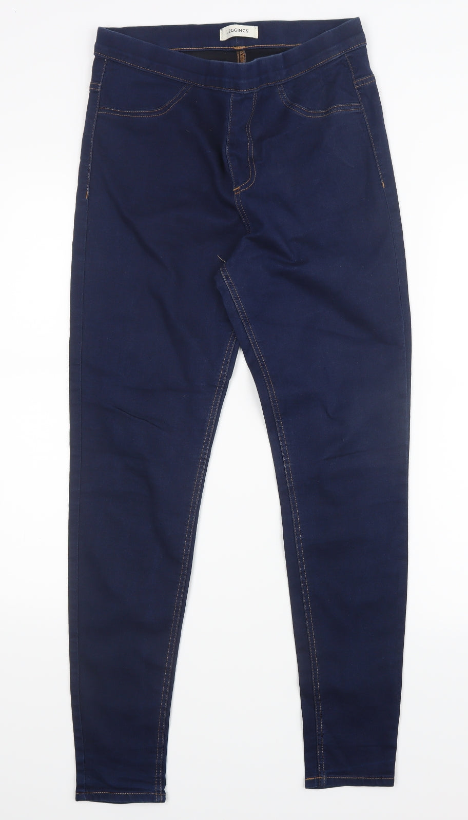 Marks and Spencer Womens Blue  Denim Jegging Jeans Size 12 L28 in