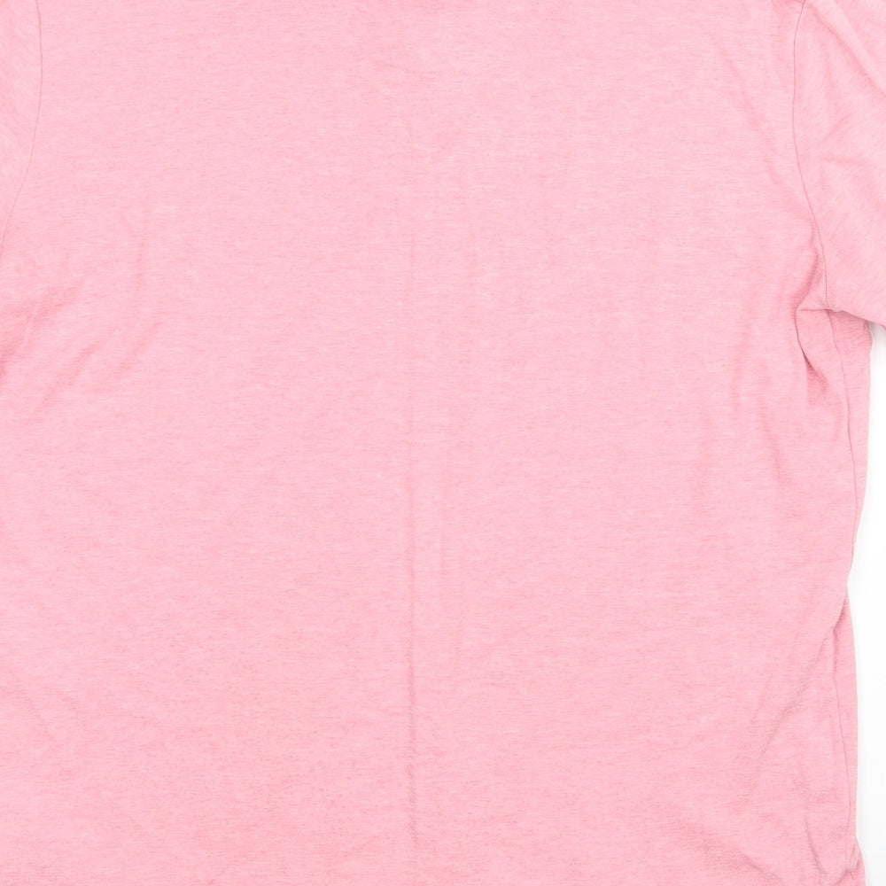 Kensington Mens Pink    Polo Size L