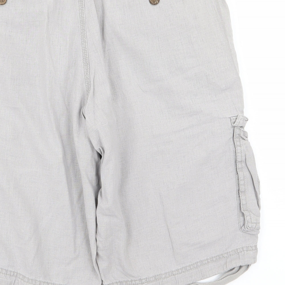 Asda George Mens Beige   Cargo Shorts Size 34 in