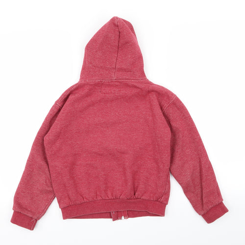 Superdry Boys Red   Full Zip Jumper Size 10-11 Years