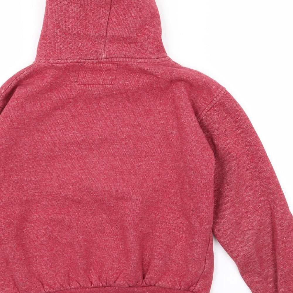 Superdry Boys Red   Full Zip Jumper Size 10-11 Years