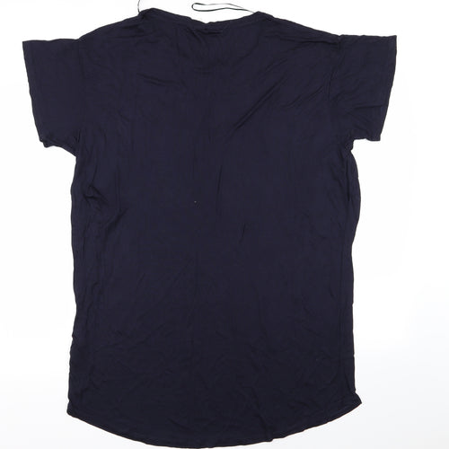 H&M Womens Blue   Basic T-Shirt Size M