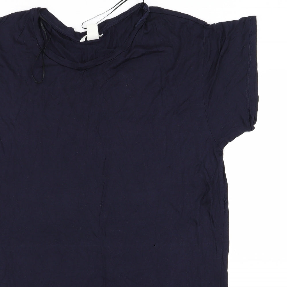 H&M Womens Blue   Basic T-Shirt Size M