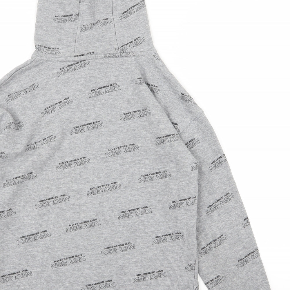 Primark Boys Grey   Pullover Jumper Size 12-13 Years
