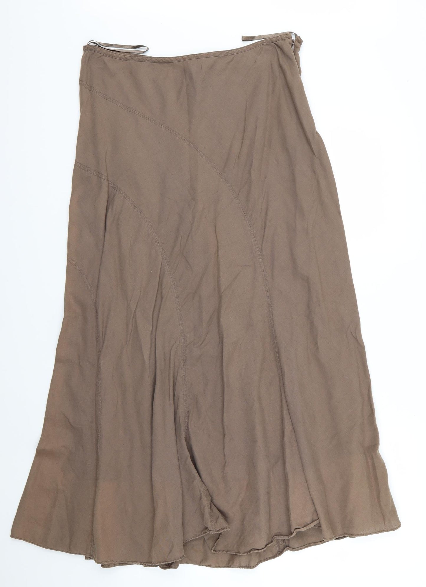 Cherokee Womens Brown   Flare Skirt Size 16