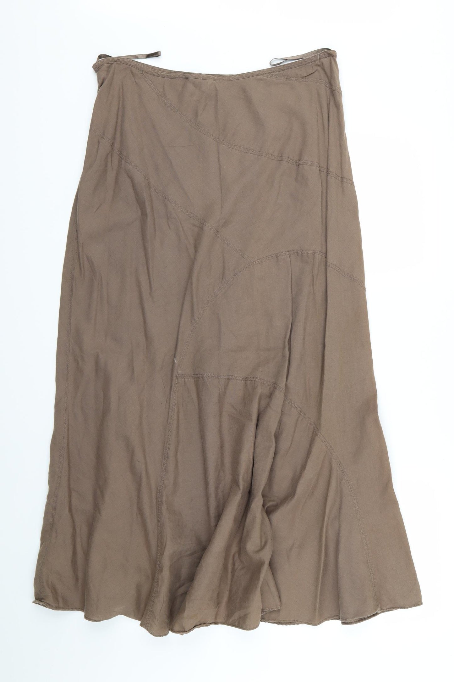Cherokee Womens Brown   Flare Skirt Size 16