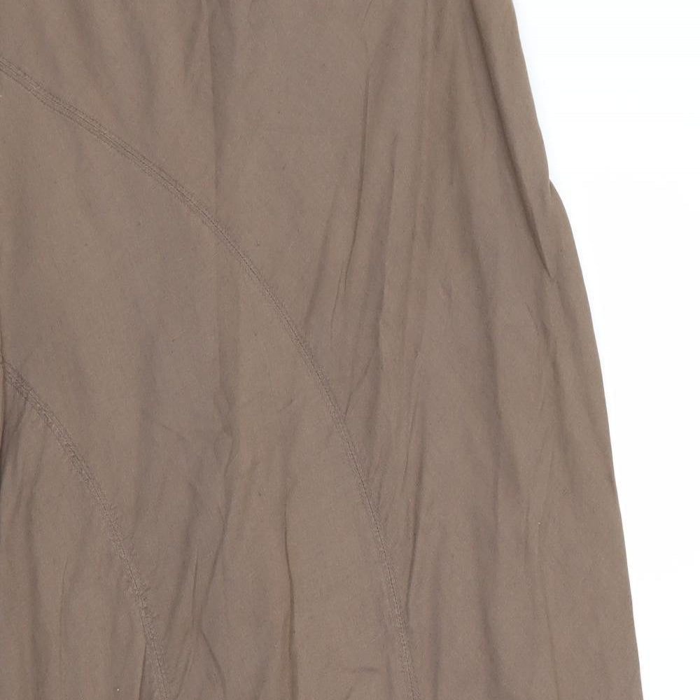 Cherokee Womens Brown   Flare Skirt Size 16